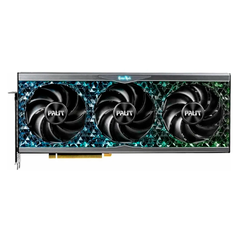 

Видеокарта Palit GeForce RTX 4080 16 ГБ (NED4080019T2-1030G), Черный, GeForce RTX 4080 GameRock