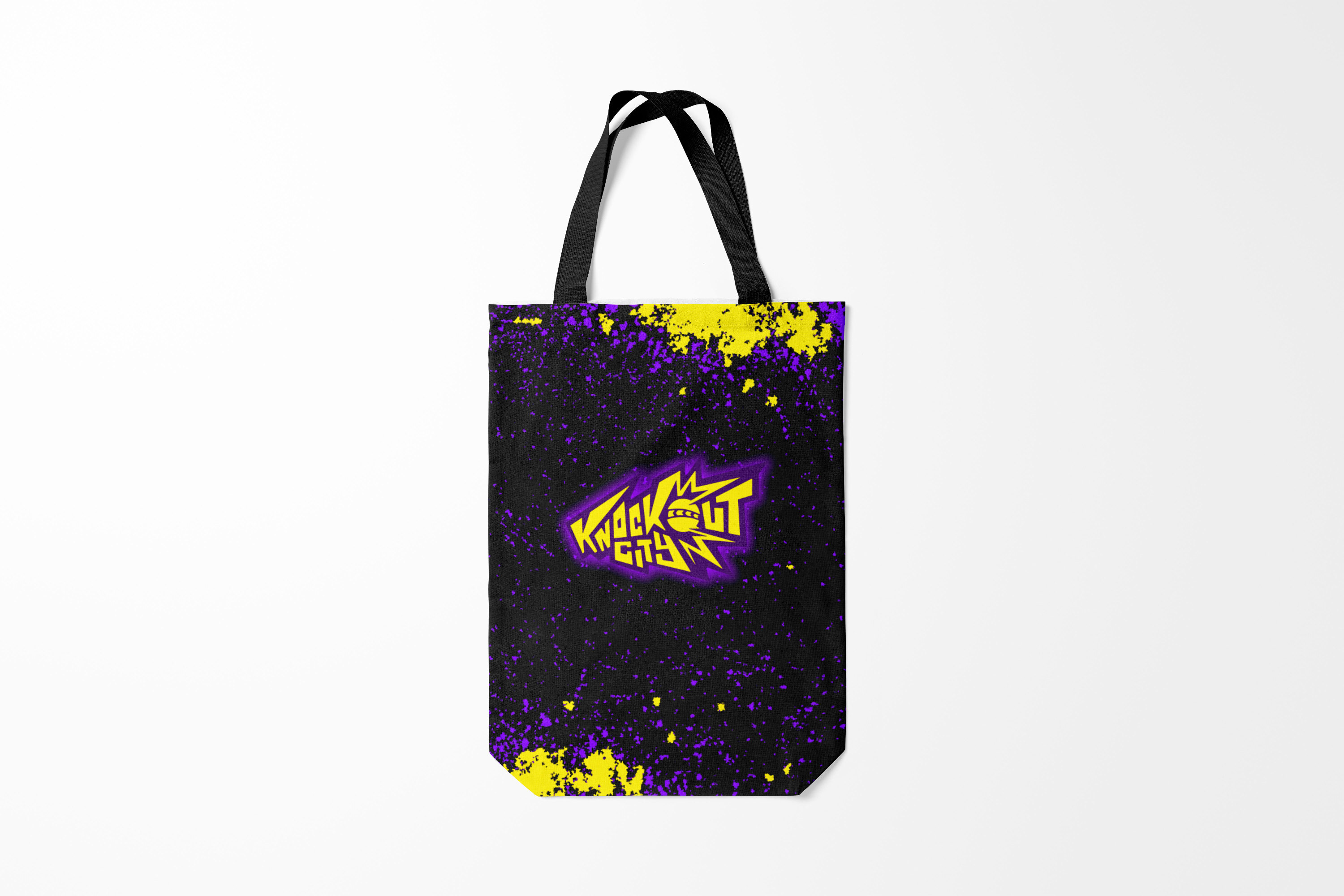 

Сумка шoппер унисекс Burnettie The knockout city logo,, The knockout city logo