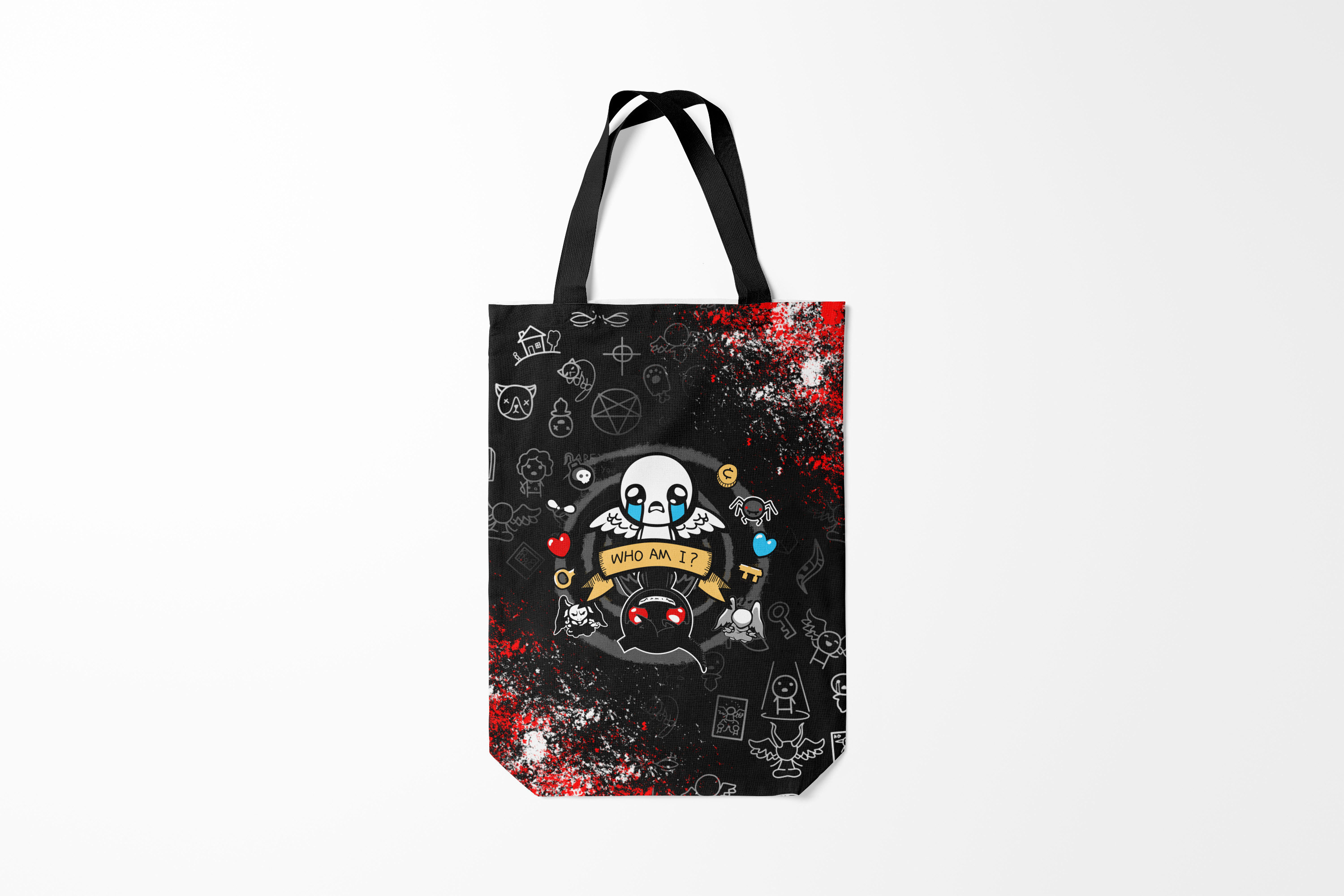 

Сумка шoппер унисекс Burnettie The Binding of Isaac ИСААК,, The Binding of Isaac ИСААК