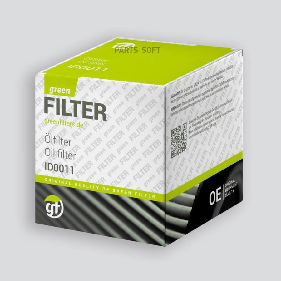 GREEN FILTER OK0152 Фильтр масляный [Картридж] 100055746728