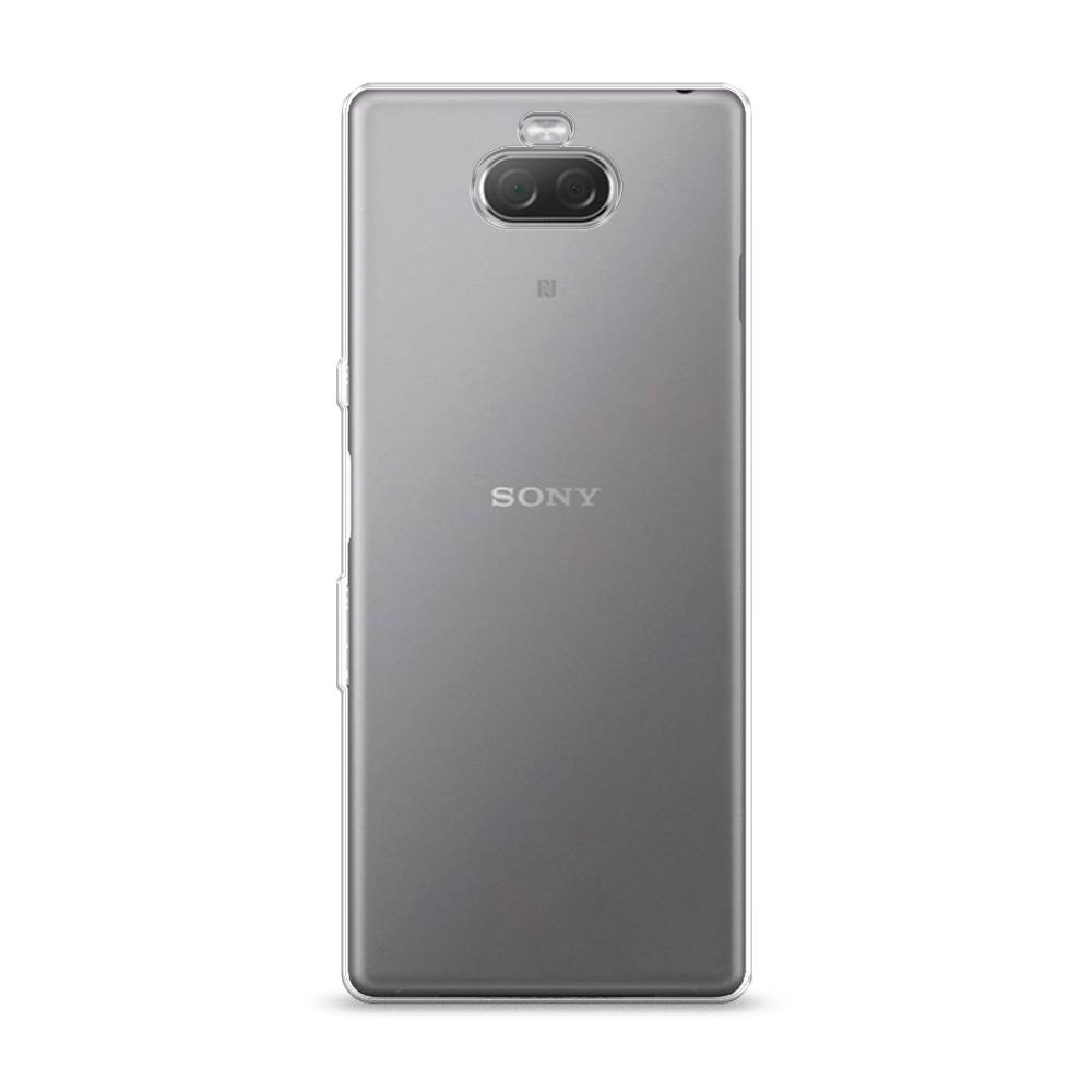 Чехол на Sony Xperia 10 прозрачный