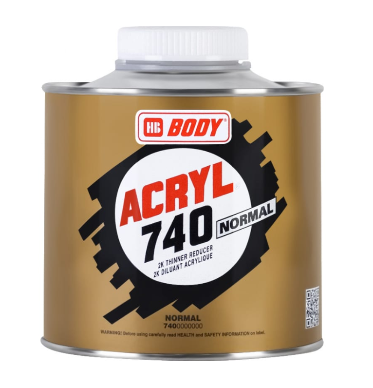 

Растворитель Body 740 Acryl (Норм) (0,5Л) (6Шт)