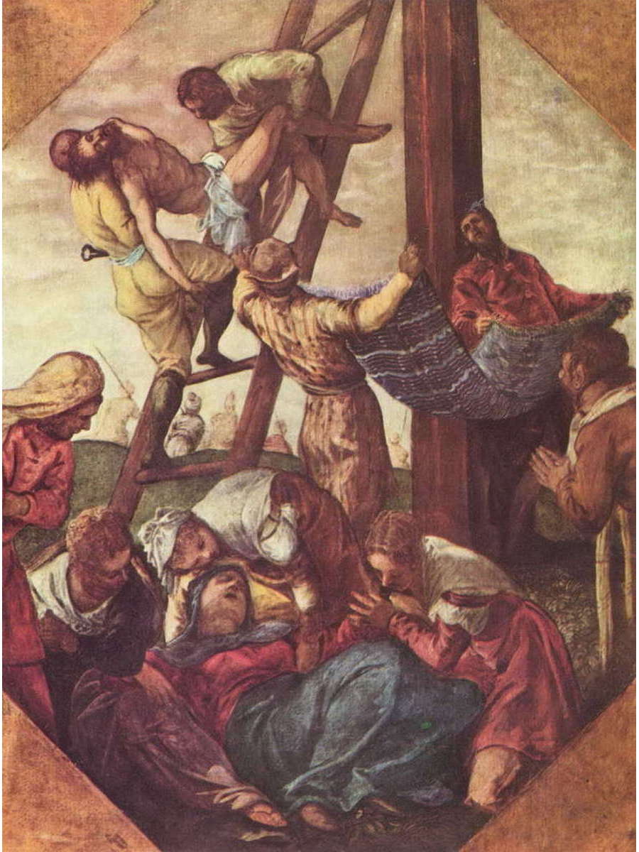 

Постер DRABS A3 Тинторетто Снятие с креста