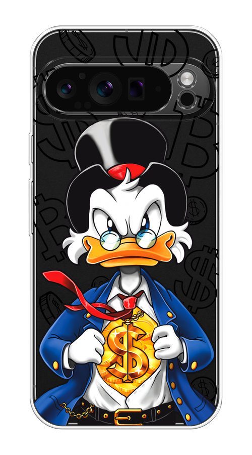 

Чехол на Google Pixel 9 Pro "Scrooge Goldman", Черный;белый;синий, 272050-1