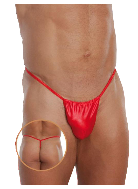 

Стринги Мужские Soft Line красные, S-L, Красный, 4470