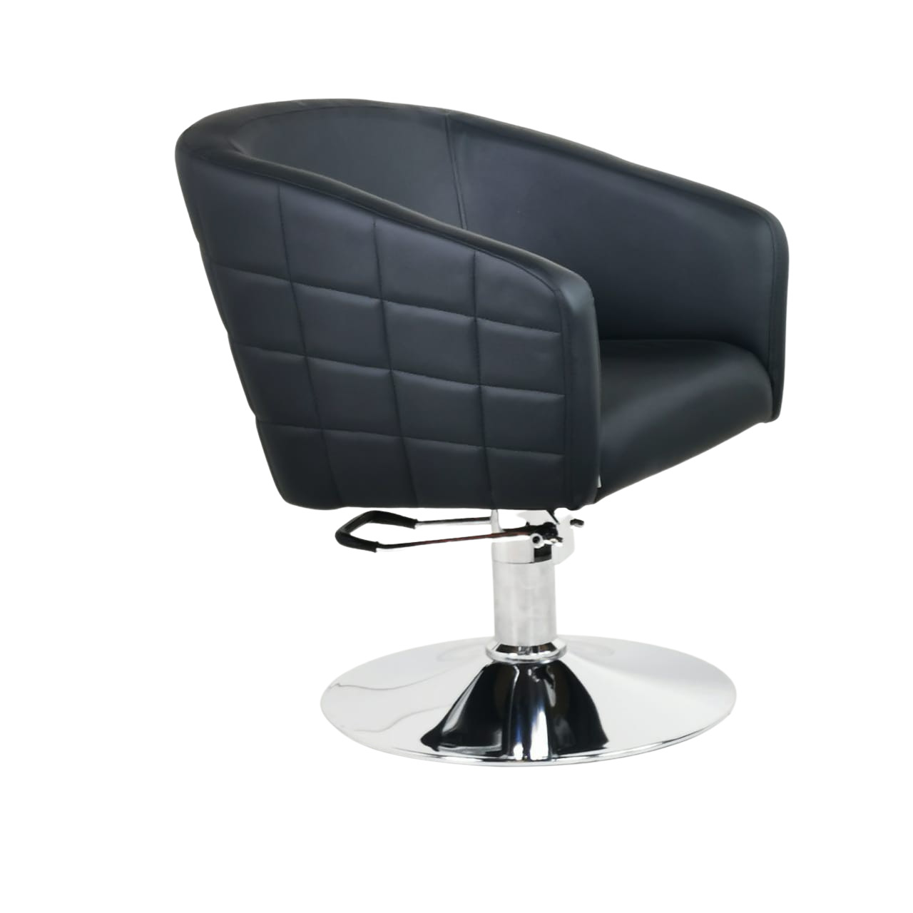 Парикмахерское кресло SunISpa Грация, черный, гидравлика диск