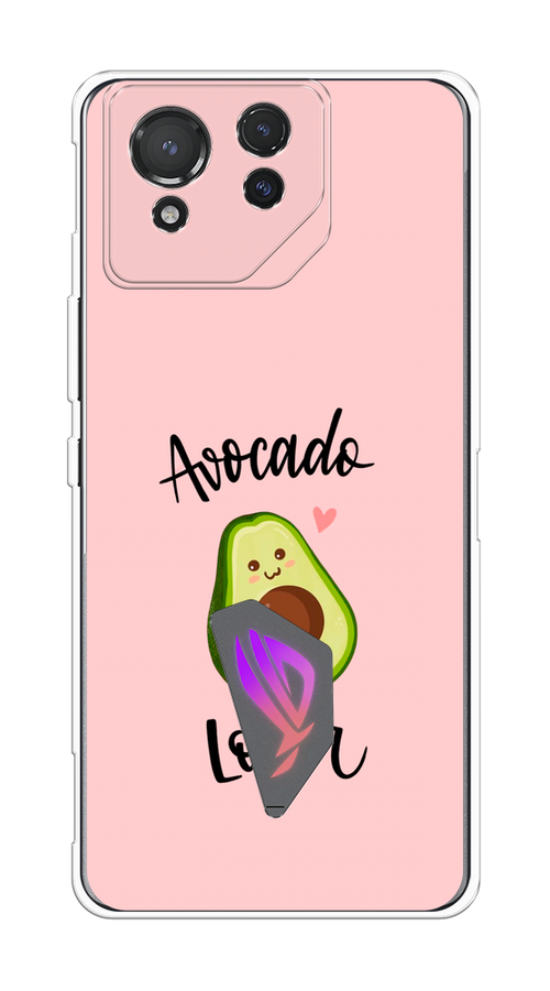 

Чехол на Asus ROG Phone 8 "Avocado lover", Розовый;зеленый, 45150-1