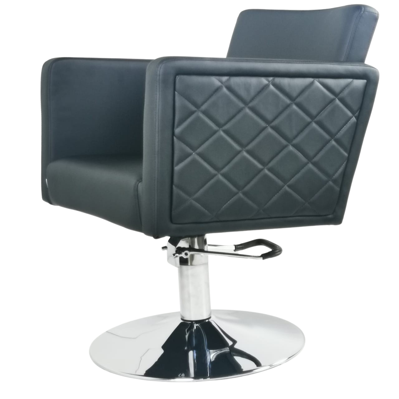 Парикмахерское кресло SunISpa Комодо, черный, гидравлика диск