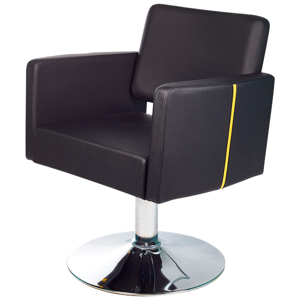 Парикмахерское кресло SunISpa Сири II, черный, гидравлика диск