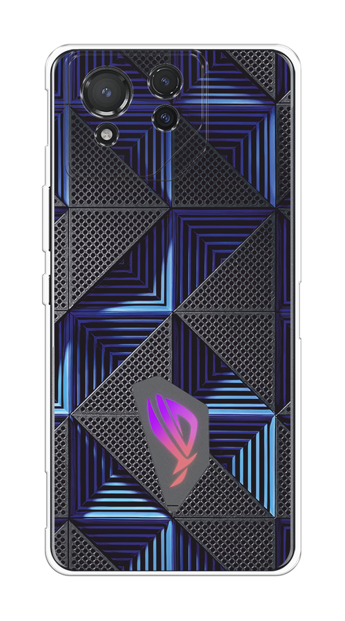 

Чехол на Asus ROG Phone 8 "IBM", Серый;синий, 45150-1