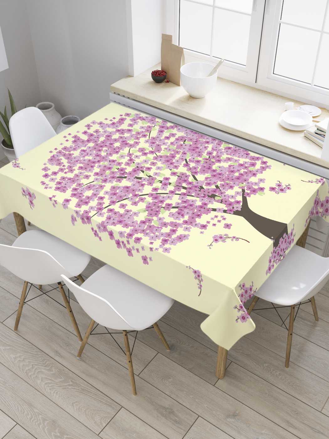 

Скатерть прямоугольная JoyArty "Природное возбуждение" из сатена, 180x145 см, Желтый, Природное возбуждение