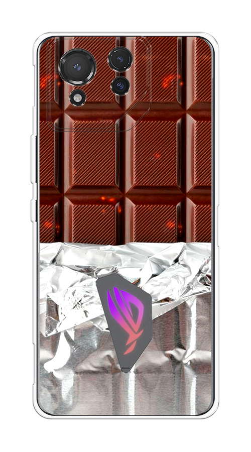 

Чехол на Asus ROG Phone 8 "Шоколад в обертке", Коричневый, 45150-1