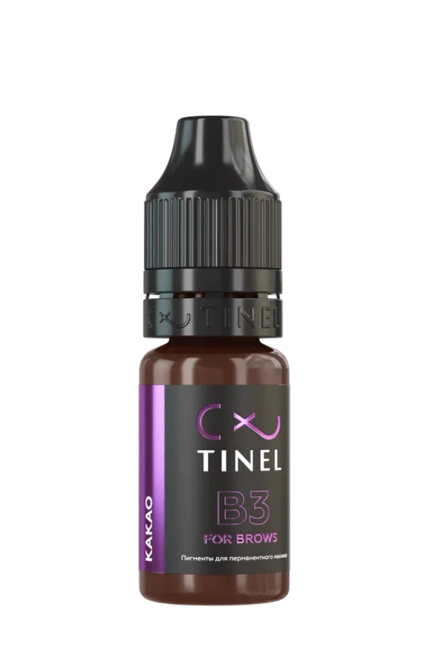 

Пигмент Tinel B3 Какао для татуажа бровей, 5мл, Tinel для бровей