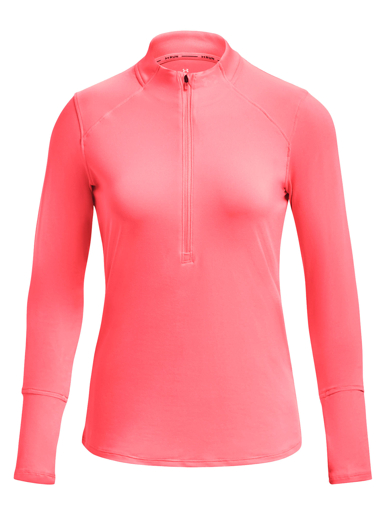 Толстовка женская Under Armour Qualifier Run 2.0 1/2 Zip розовая XS