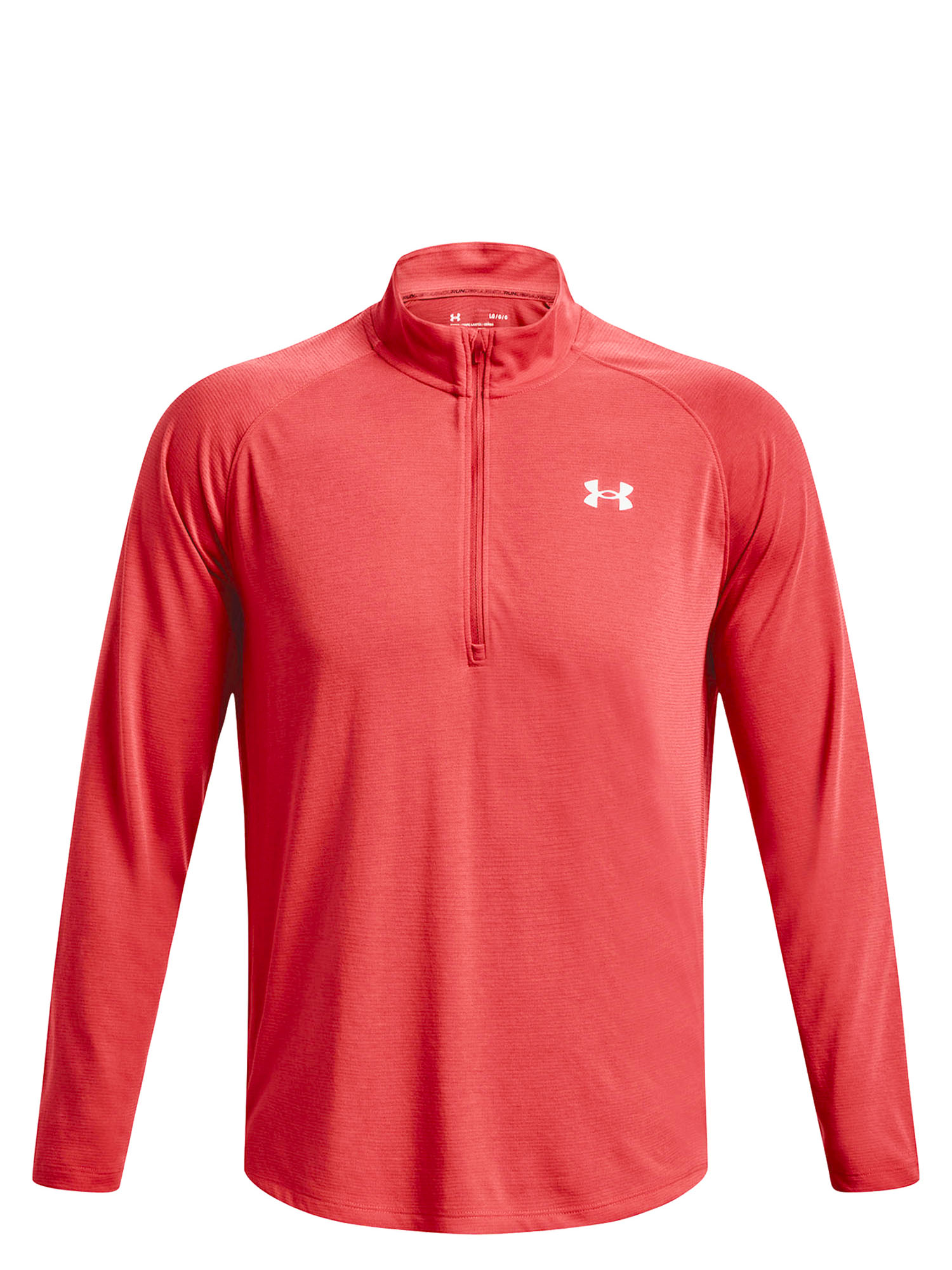 Лонгслив мужской Under Armour Streaker Half Zip красный XL