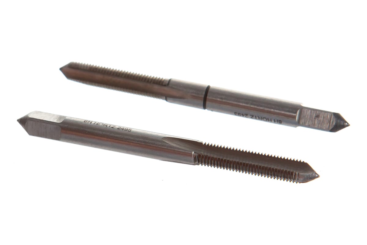 

Метчик М 6x0,75 м/р комплект 2 шт. Р6М5 HORTZ 203861