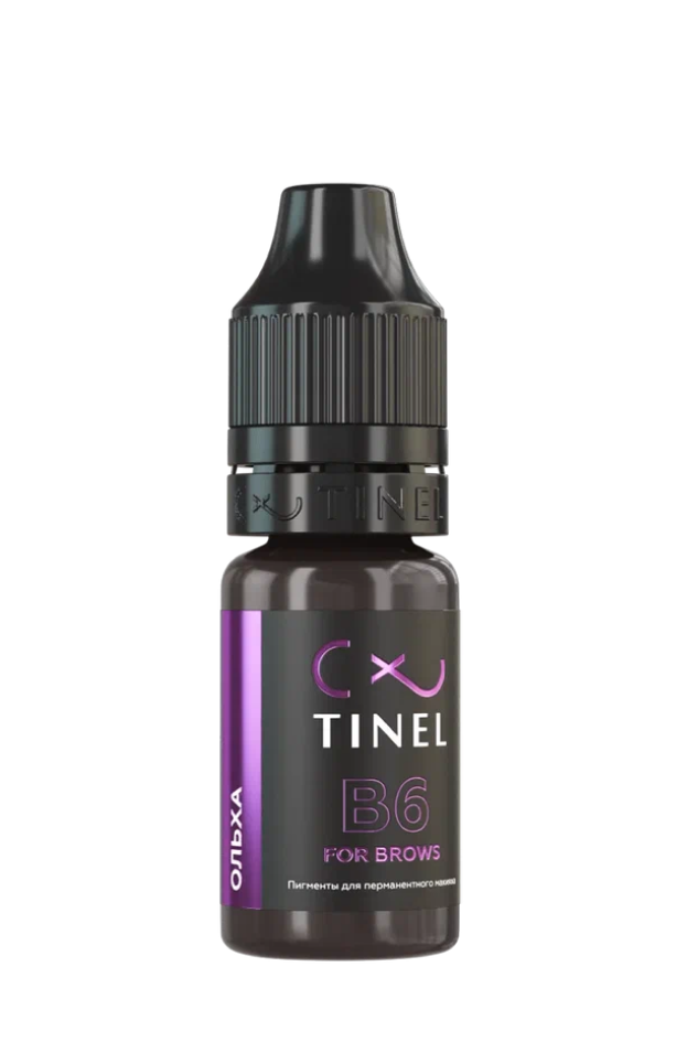 

Пигмент Tinel B6 Ольха для татуажа бровей, 5мл, Tinel для бровей