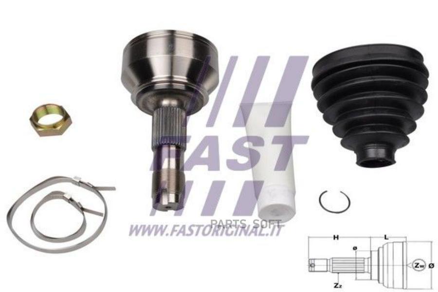 Fast Ft25080K Шрус FAST FT25080K