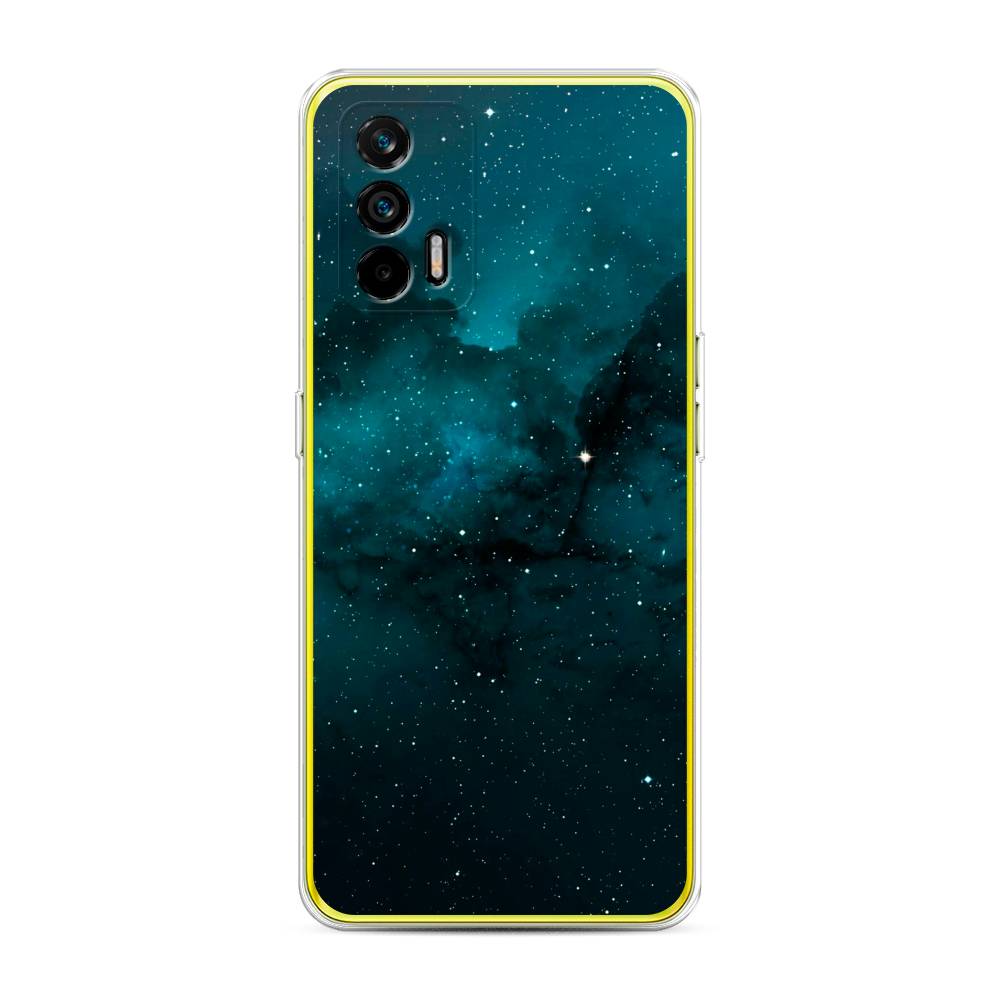 

Чехол на Oppo Realme Q3 Pro "Синий космос", 256550-2