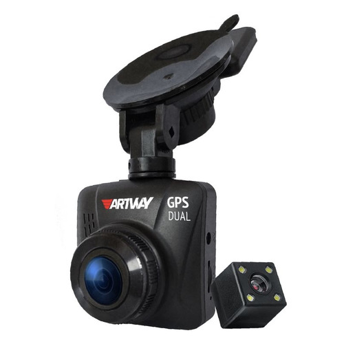 Видеорегистратор ARTWAY AV-398 GPS Dual Compact, черный