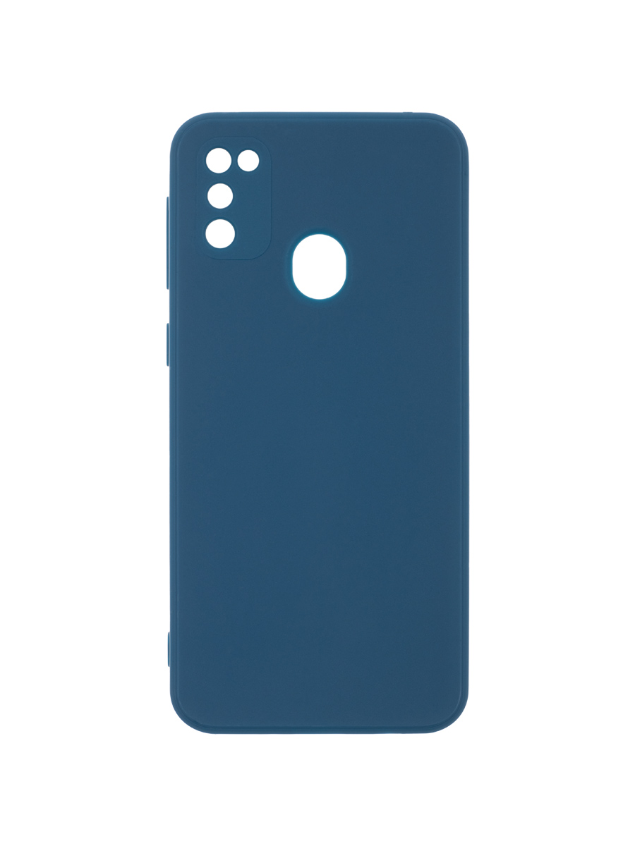 Чехол накладка для Samsung M21, Samsung M30s (M215, M307) противоударный, синий