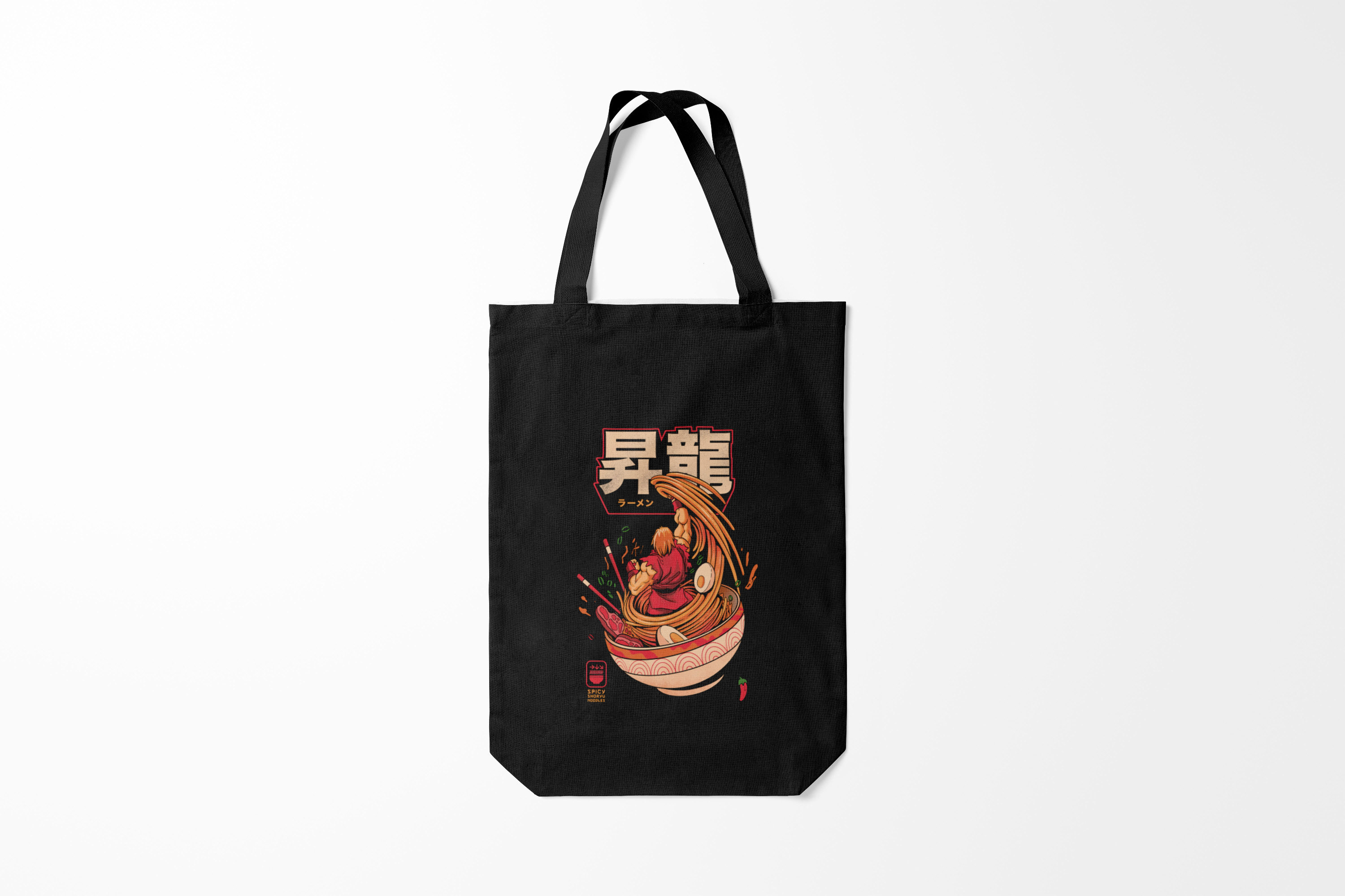 

Сумка шoппер унисекс Burnettie Street Fighter Лапша Кена,, Street Fighter Лапша Кена