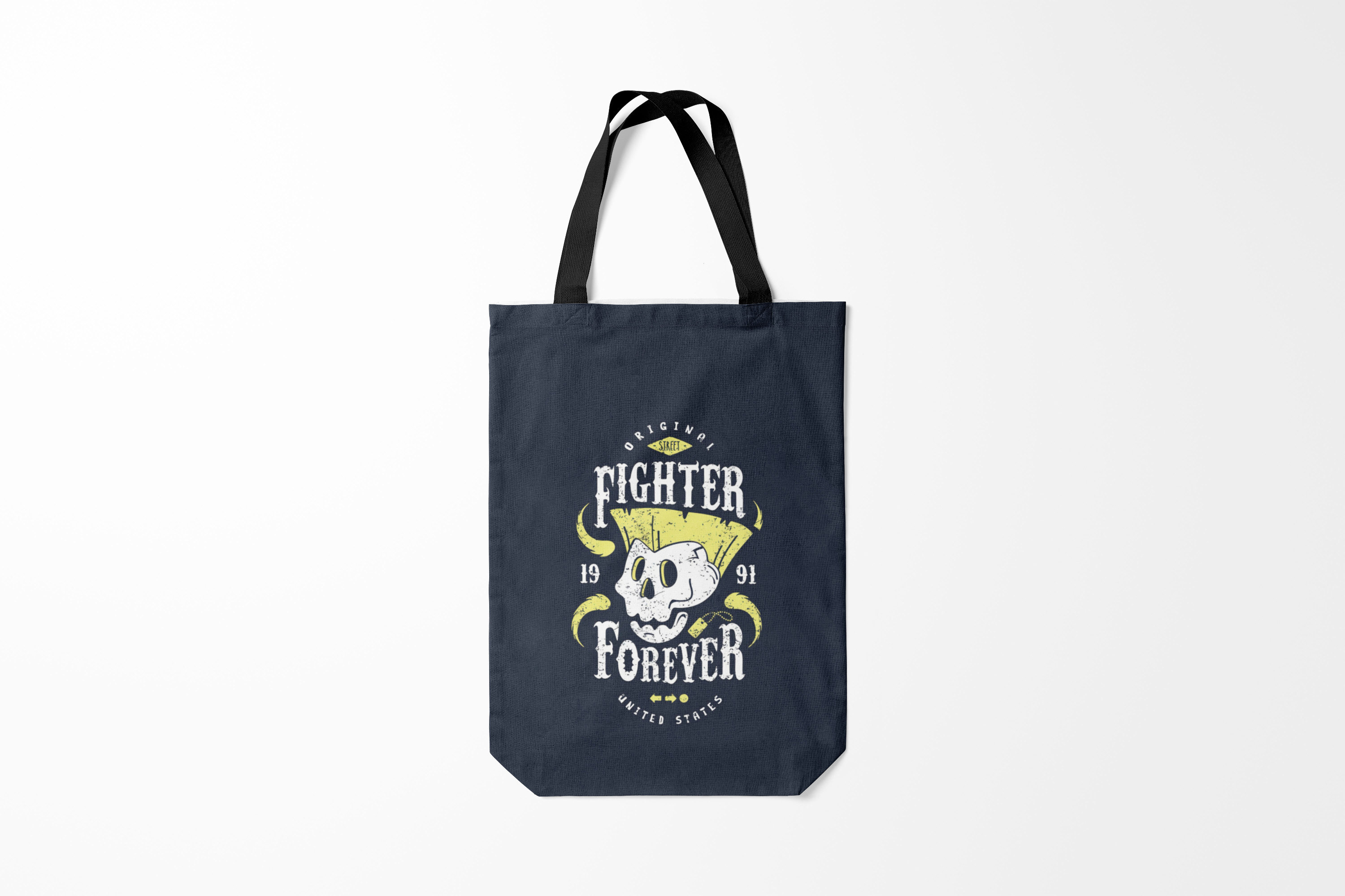 

Сумка шoппер унисекс Burnettie Street Fighter forever,, Street Fighter forever