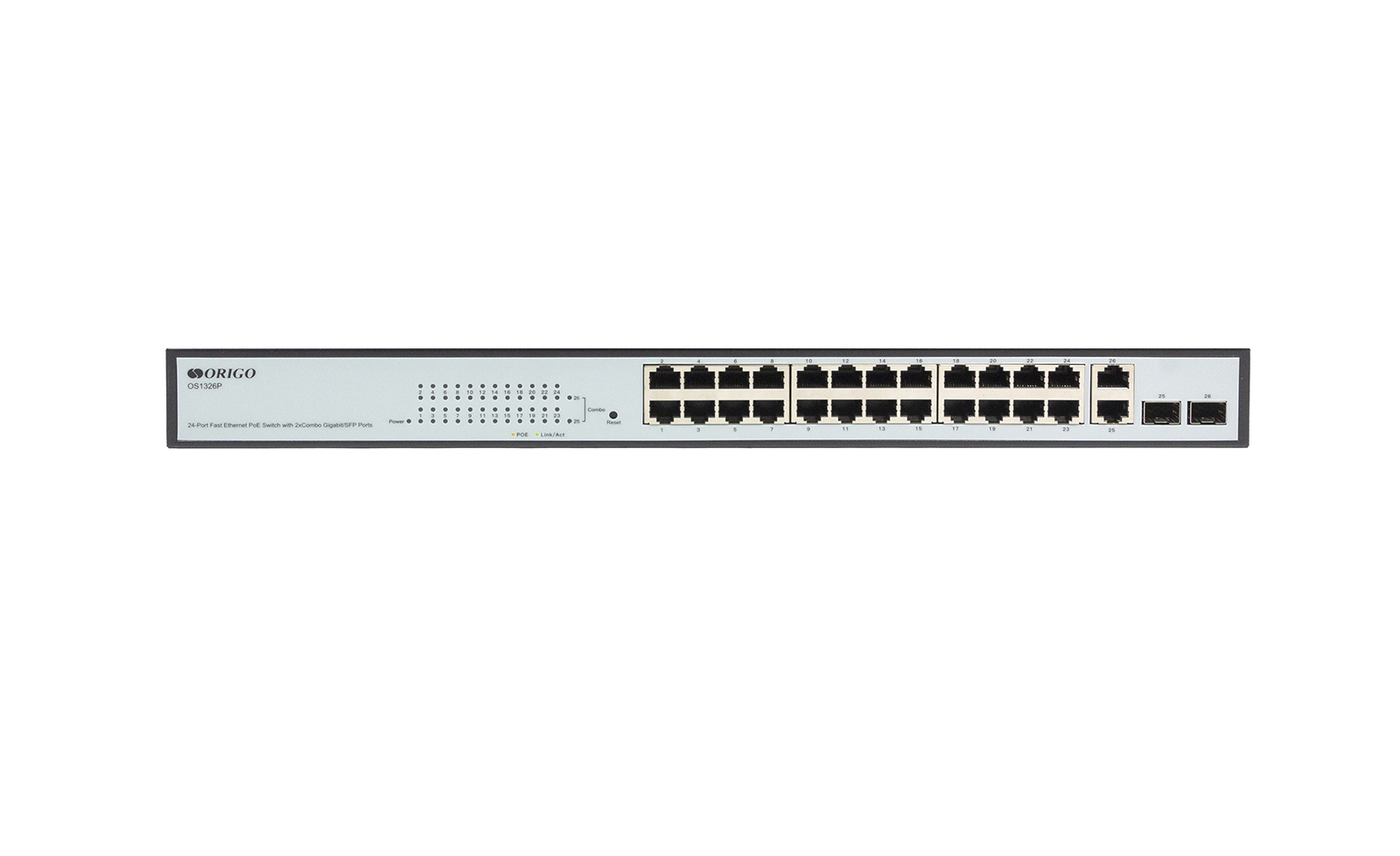 

Коммутатор Origo OS1326P/280W Black, OS1326P/280W