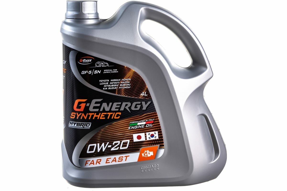 

Моторное масло G-Energy Synthetic Far East 0W20 4л