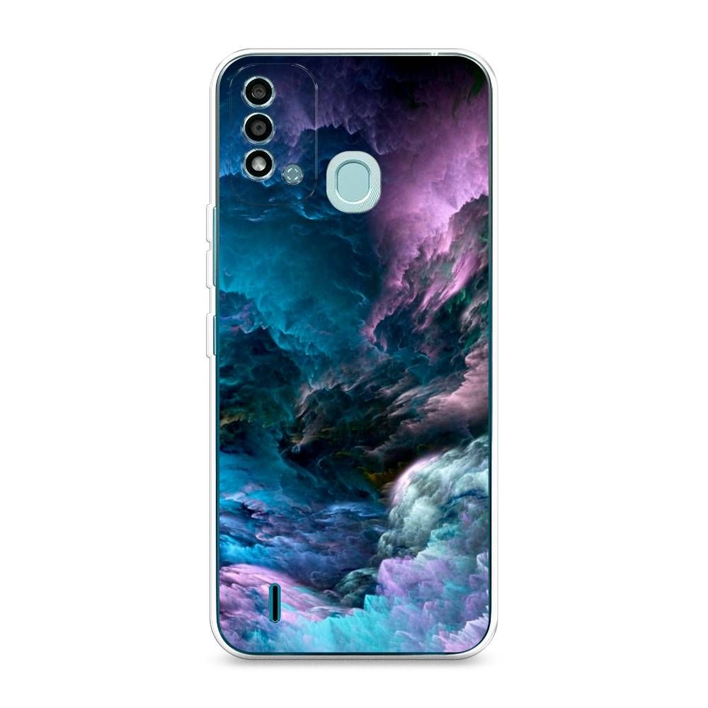 

Чехол на Itel Vision 2S "Загадочное небо", Синий;фиолетовый, 3200650-2
