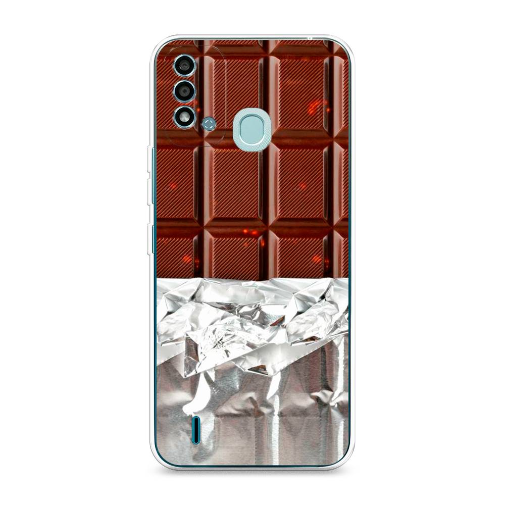 

Чехол на Itel Vision 2S "Шоколад в обертке", Коричневый, 3200650-6