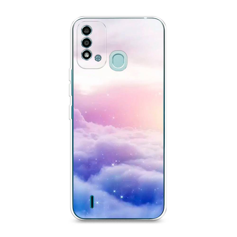 

Чехол на Itel Vision 2S "Небеса", Голубой;белый;розовый, 3200650-2
