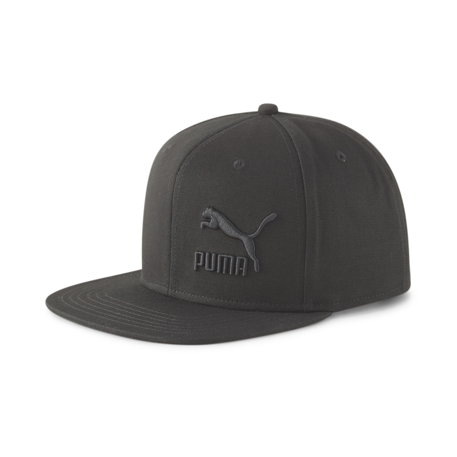 Бейсболка унисекс PUMA Ls Colourblock Cap черная р.56