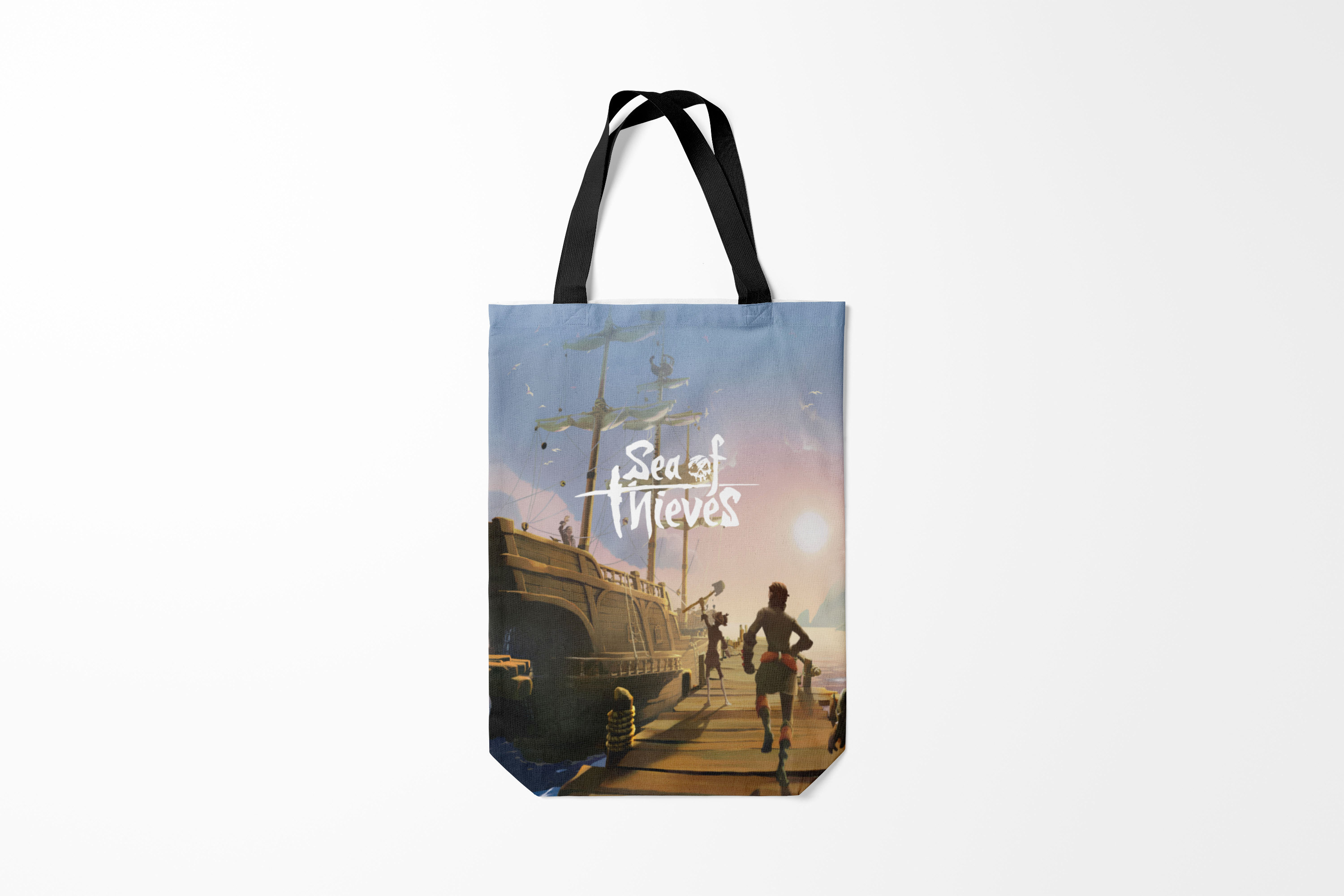 

Сумка шoппер унисекс Burnettie Sea of Thieves,, Sea of Thieves