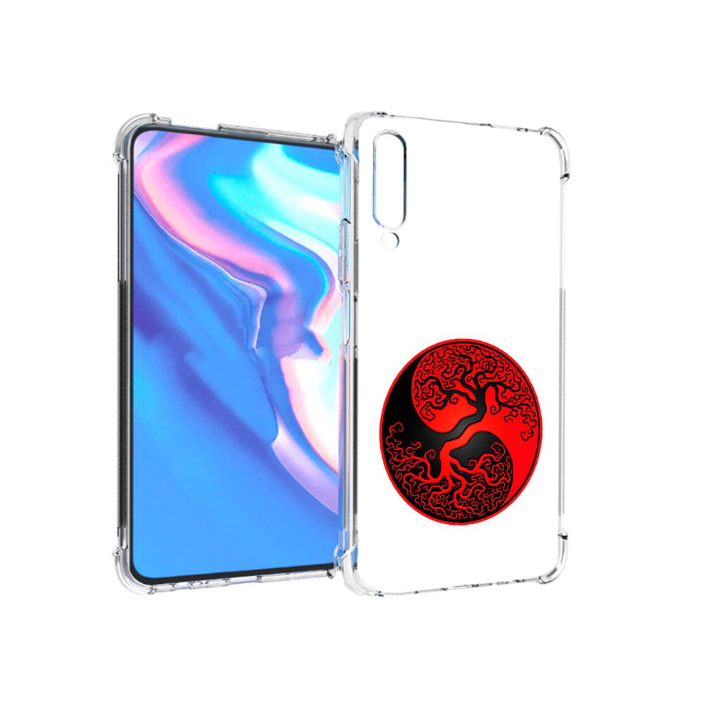 

Чехол MyPads Tocco для Honor 9X Pro инь янь дерево, Прозрачный, Tocco