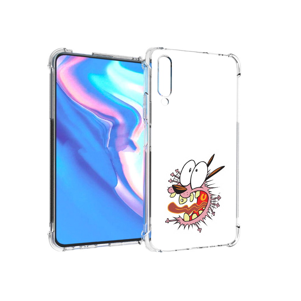 

Чехол MyPads Tocco для Honor 9X Pro испуганный бобик, Прозрачный, Tocco