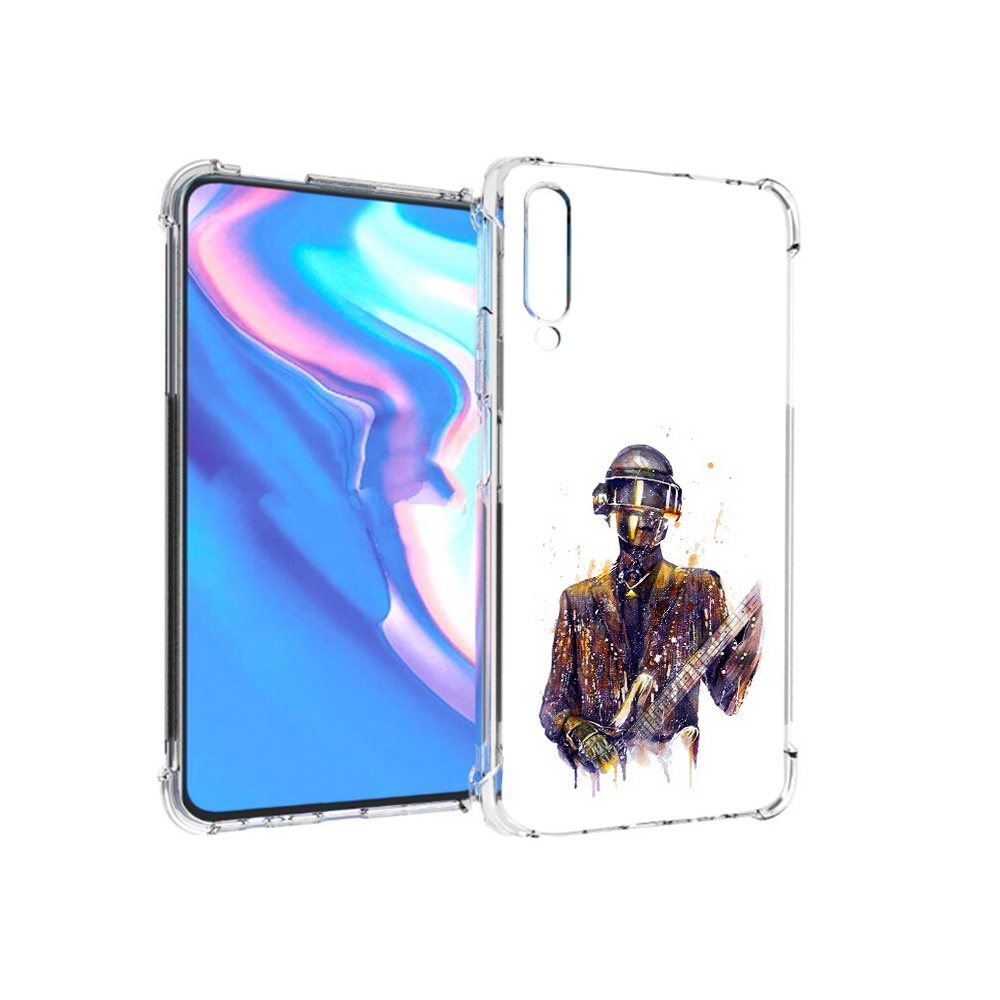 

Чехол MyPads Tocco для Honor 9X Pro космо-гитарист, Прозрачный, Tocco