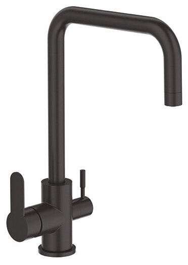 

Смеситель для кухни Frap F43801-6 со встроенным фильтром, Черный, F43801-6