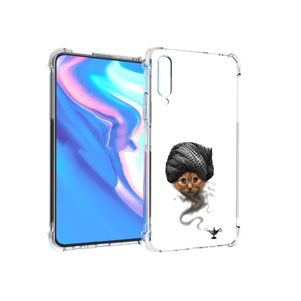 

Чехол MyPads Tocco для Honor 9X Pro кот джин, Прозрачный, Tocco