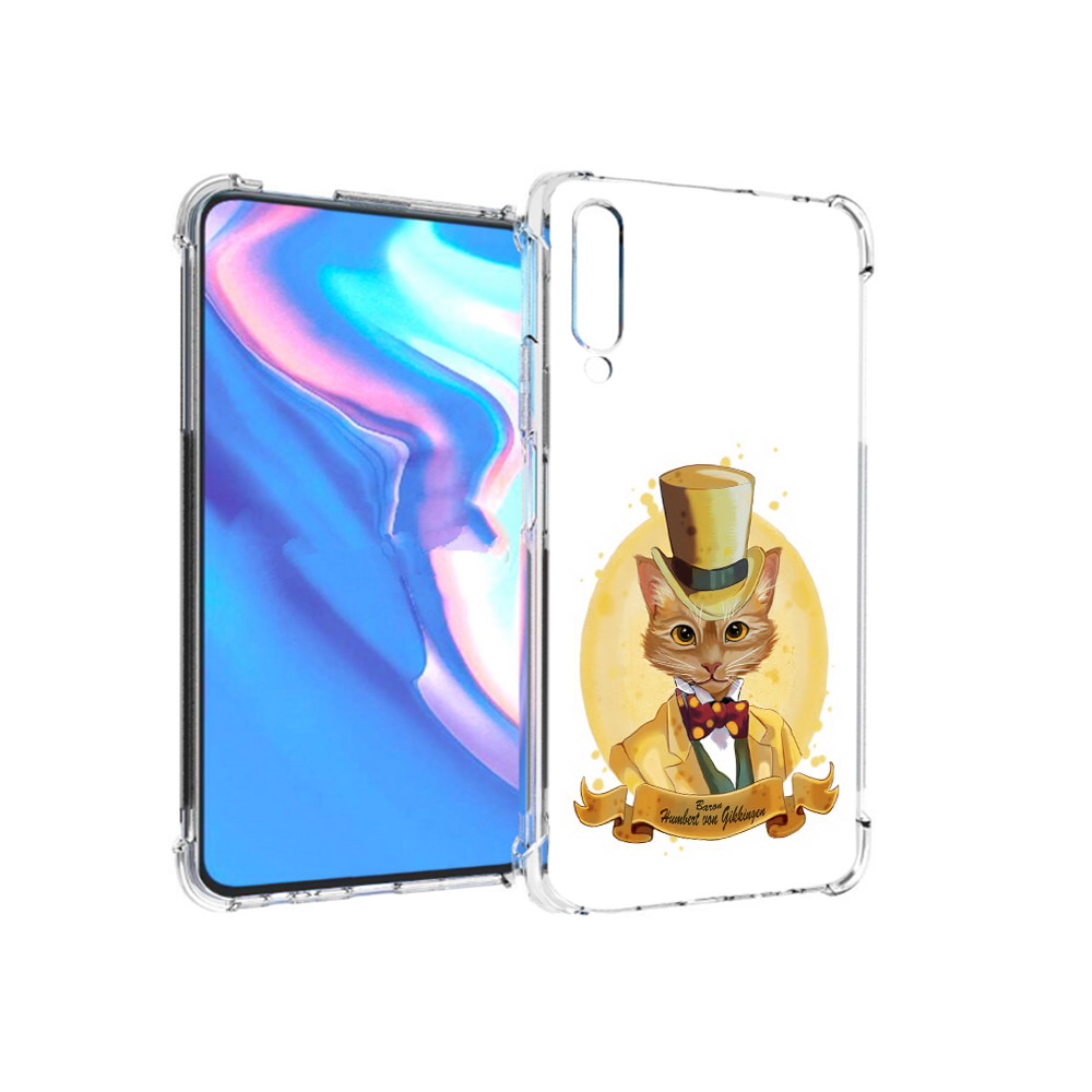

Чехол MyPads Tocco для Honor 9X Pro кот юрист, Прозрачный, Tocco