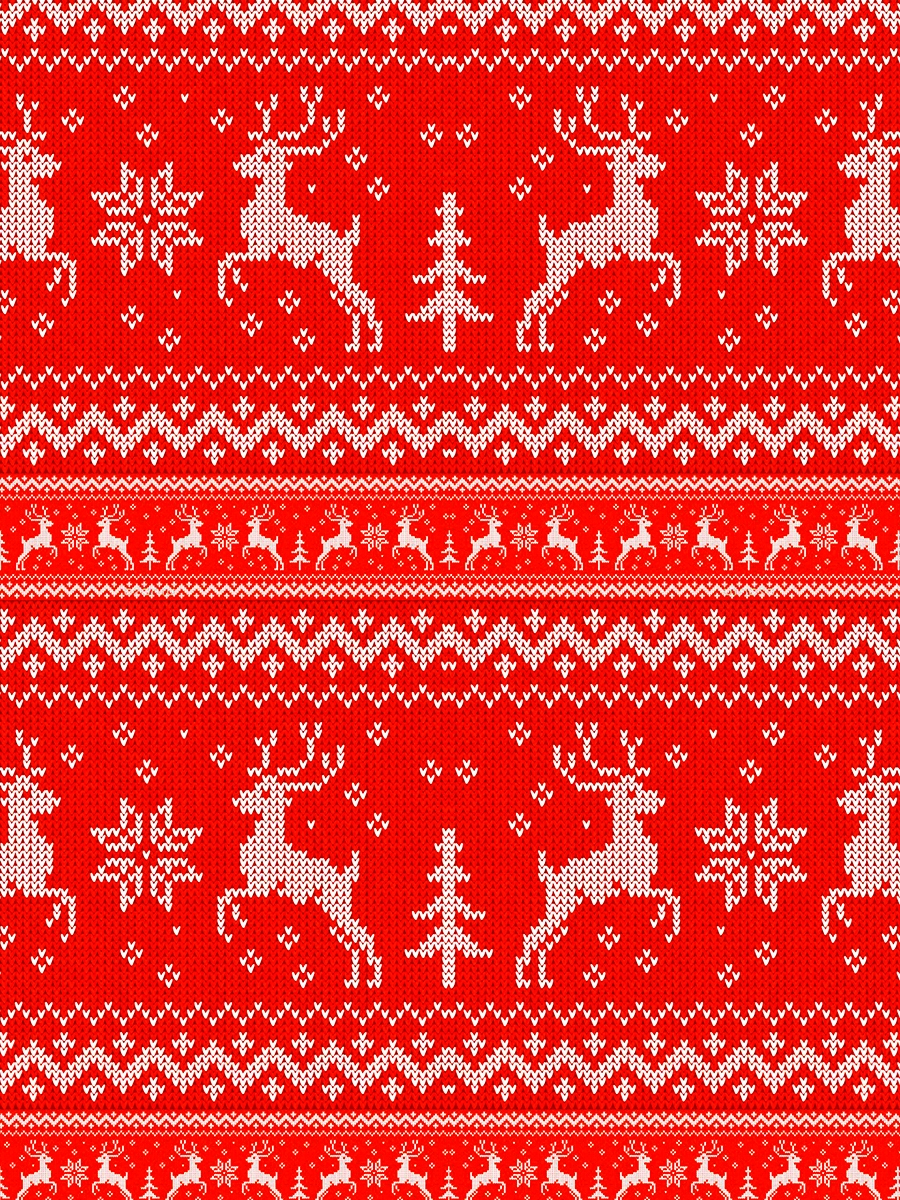 

Постер DRABS А2 Скандинавский узор олени