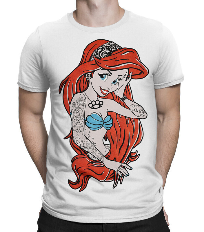 

Футболка мужская Dream Shirts Русалочка Ариэль 1000363-2 белая XS, Белый, Русалочка Ариэль 1000363-2