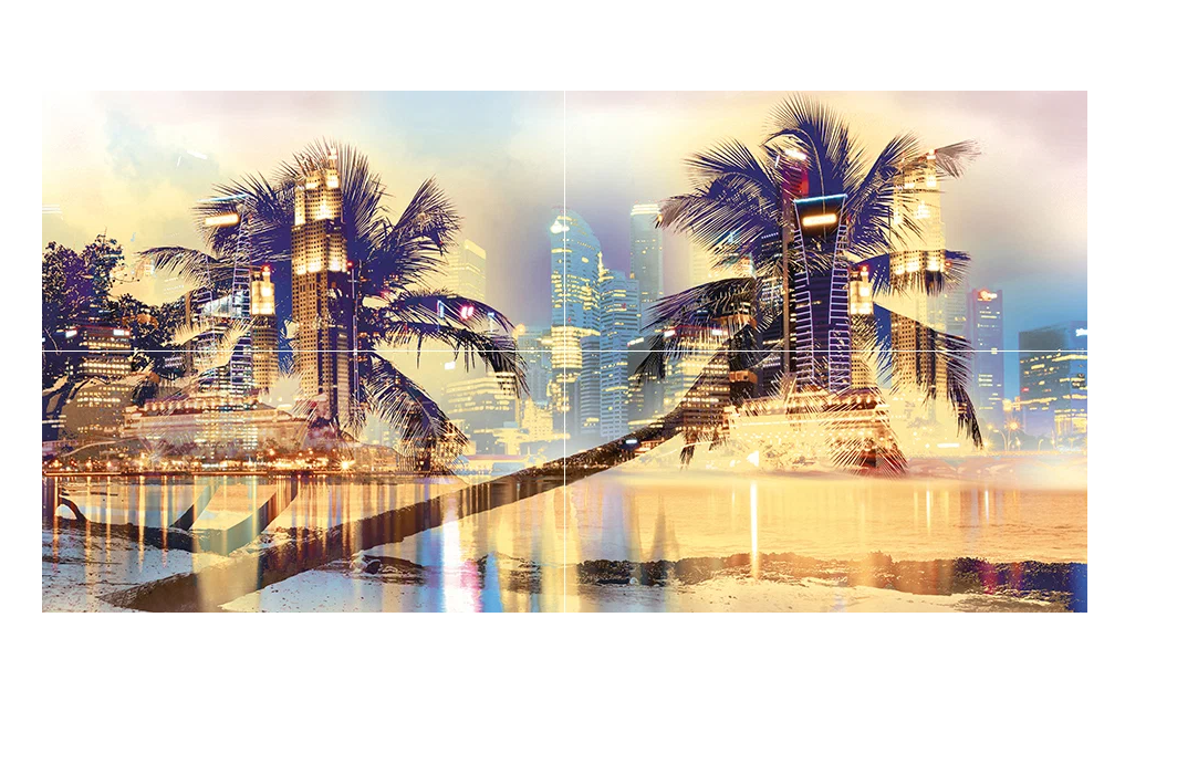 

Miami Панно P4D289 80х40 (из 4 плиток)