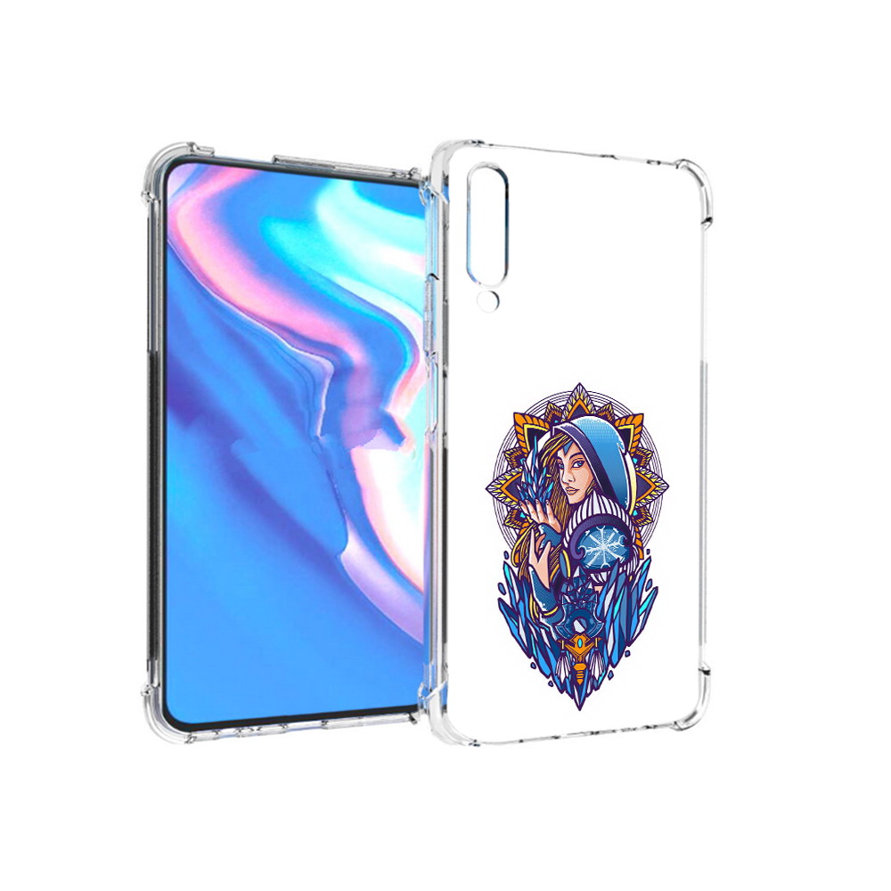 

Чехол MyPads Tocco для Honor 9X Pro кристал мейден дота 2, Прозрачный, Tocco
