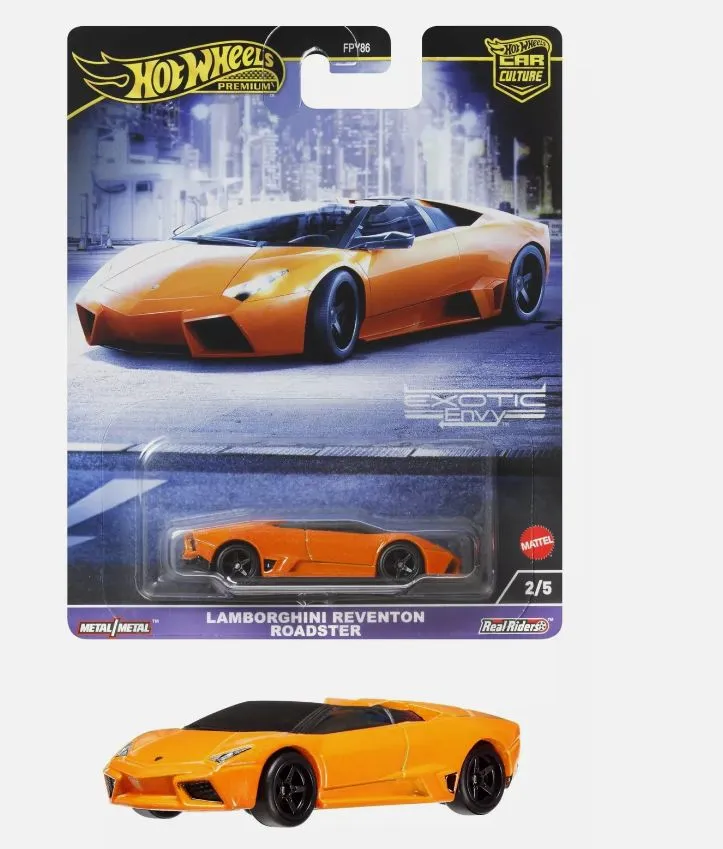 

Машина Hot Wheels Car Culture HKC76, Желтый