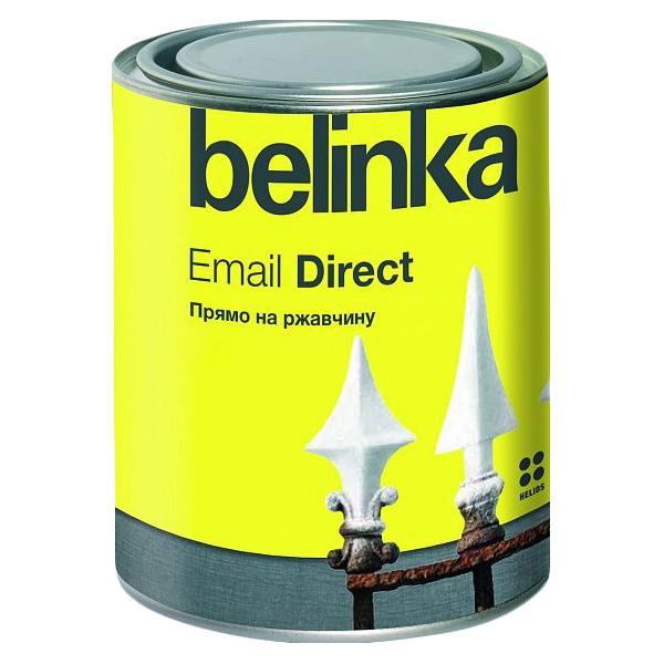 

Эмаль Belinka Email Direct Зеленая 0,75 л, Зеленый