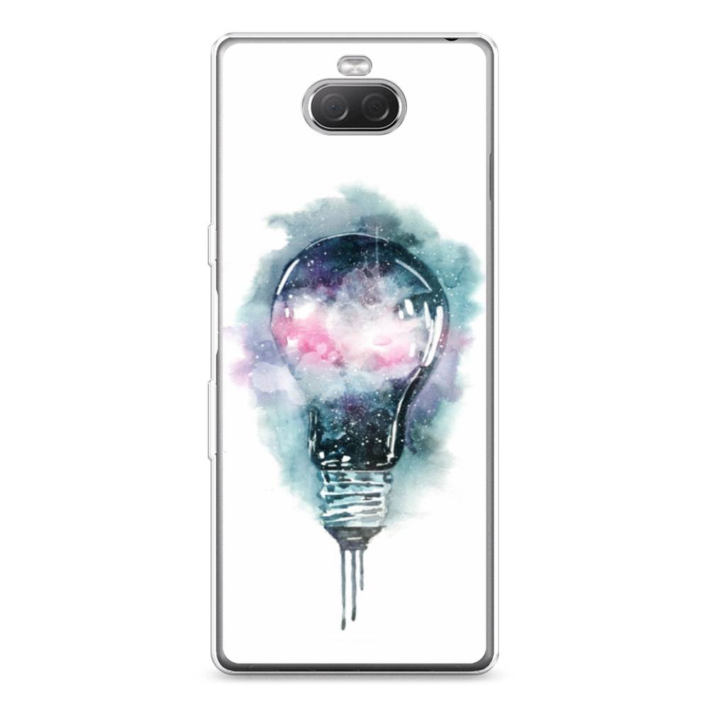 

Чехол на Sony Xperia 10 Plus "Волшебная лампа", Белый;серый, 54150-4