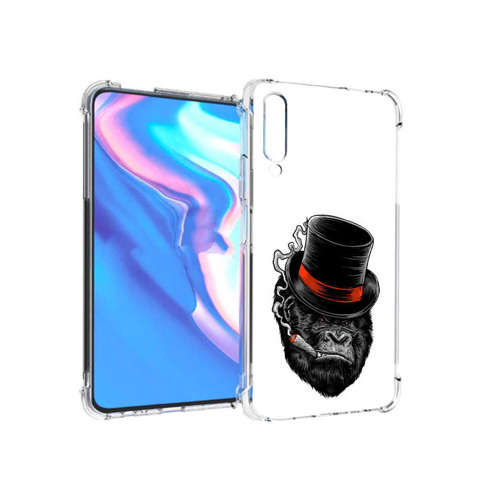

Чехол MyPads Tocco для Honor 9X Pro дизайнерская горилла, Прозрачный, Tocco