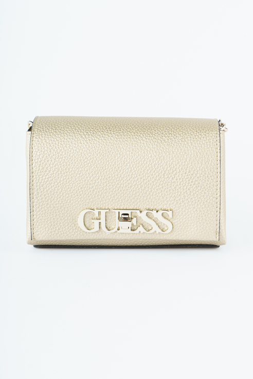 фото Сумка кросс-боди женская guess hwmg7301780 золотистая