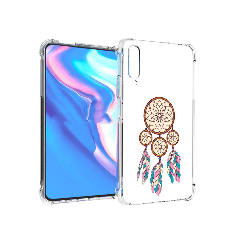 

Чехол MyPads Tocco для Honor 9X Pro ловец снов бежевый, Прозрачный, Tocco